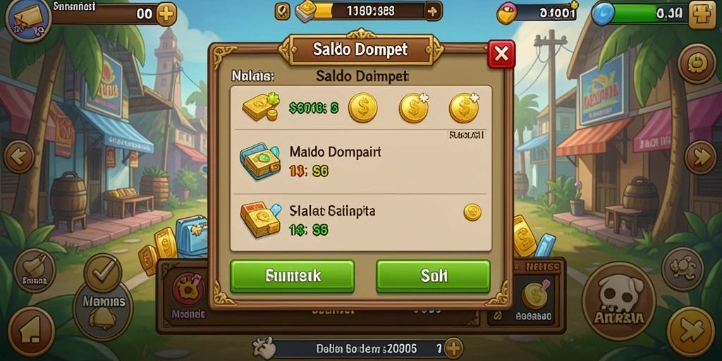 Screenshot menunjukkan gameplay seru dengan grafis yang memukau.