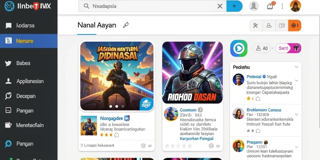 Tampilan antarmuka aplikasi yang modern dan mudah dipahami.
