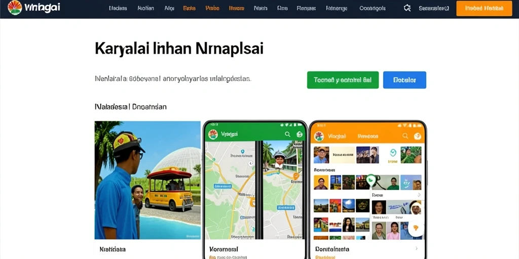 Tampilan antarmuka pengguna yang modern dan menarik.