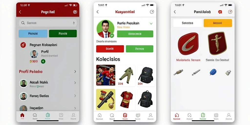 Tampilan awal aplikasi FAV77 yang menarik.