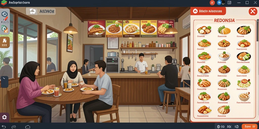 Menampilkan halaman utama dengan berbagai permainan menarik.