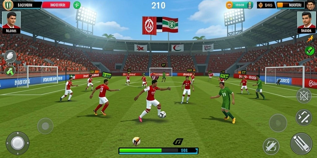 Tampilan grafik yang memukau dan tema menarik.