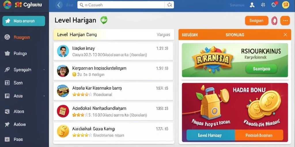 Tampilan antarmuka yang menarik dan mudah digunakan.