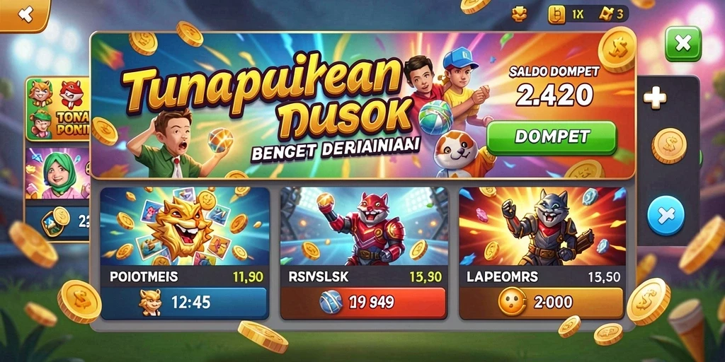 Tampilan antarmuka yang menarik dan mudah digunakan.