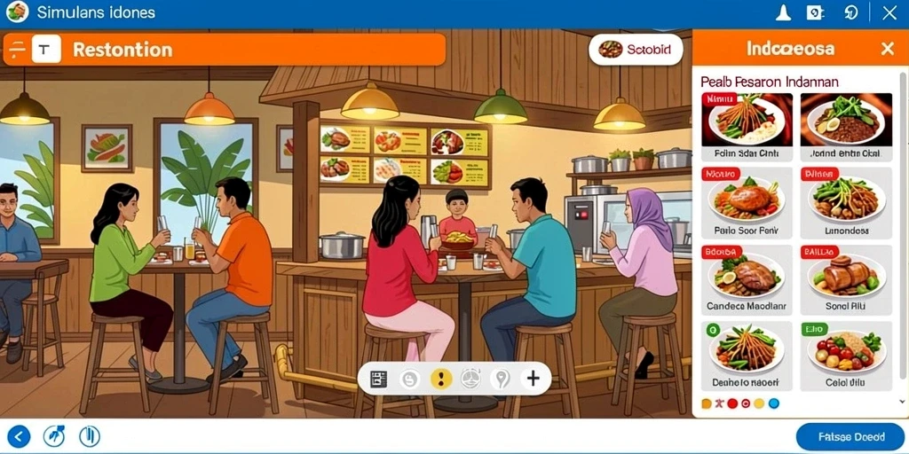 Beranda aplikasi yang intuitif dan mudah dinavigasi.