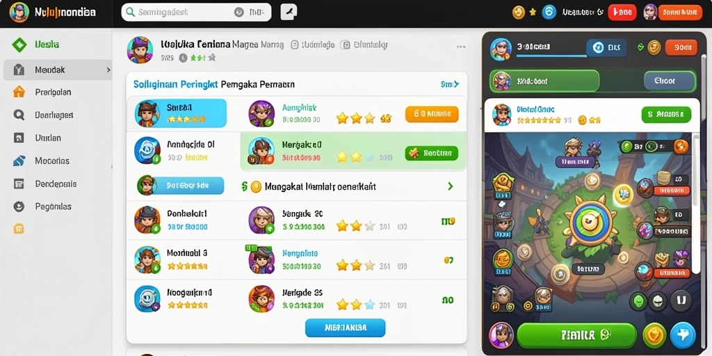 Tampilan antarmuka PGG68 yang menarik dan intuitif.
