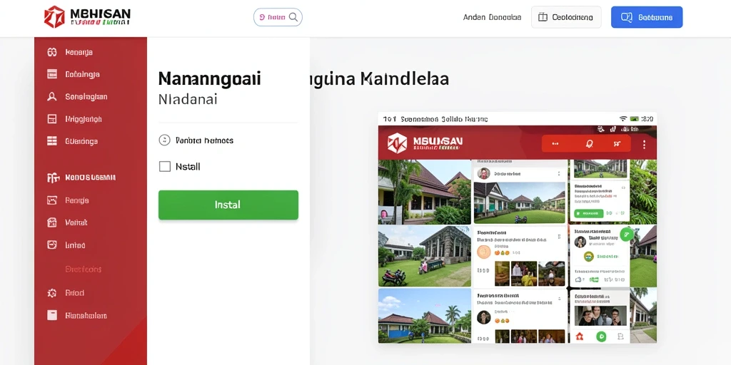 Tampilan pengguna yang intuitif dan mudah dinavigasi.