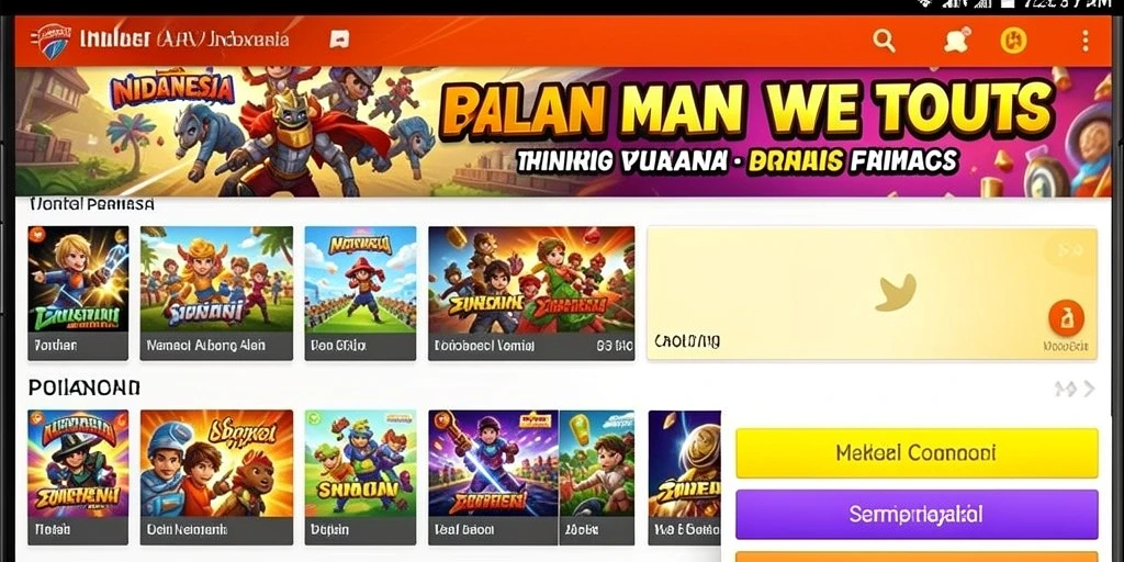 Tangkapan layar menampilkan aksi seru dalam RPZZZ.