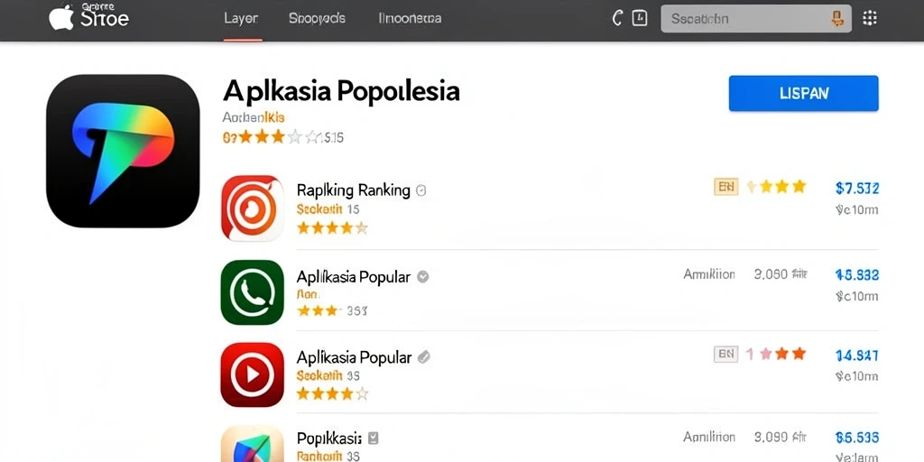 Tampilan antarmuka yang sederhana dan menarik.