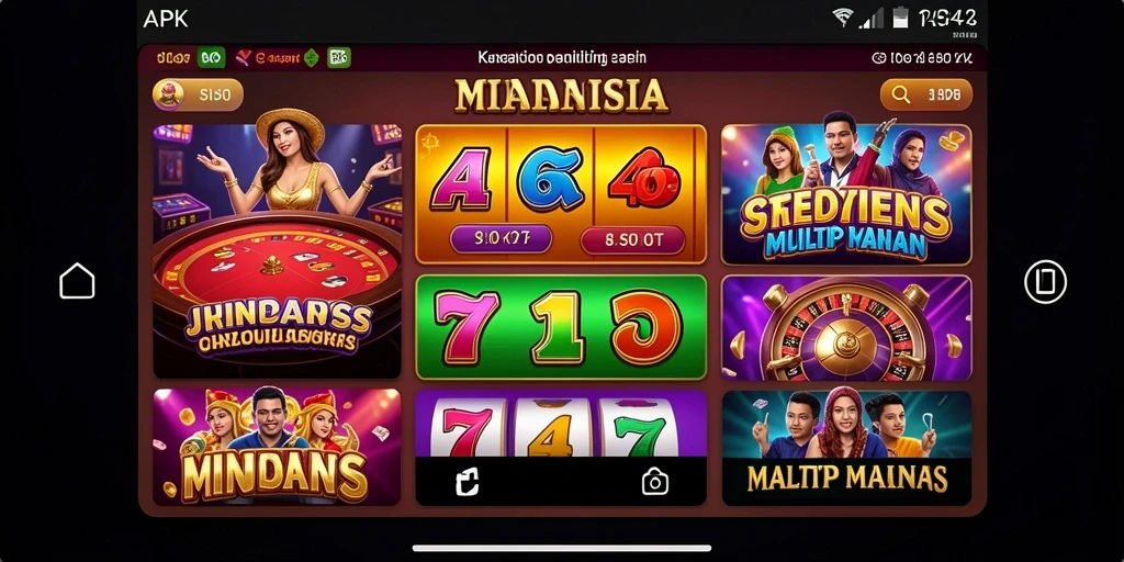 Tampilan utama SOBATGAMING yang menarik dan interaktif.
