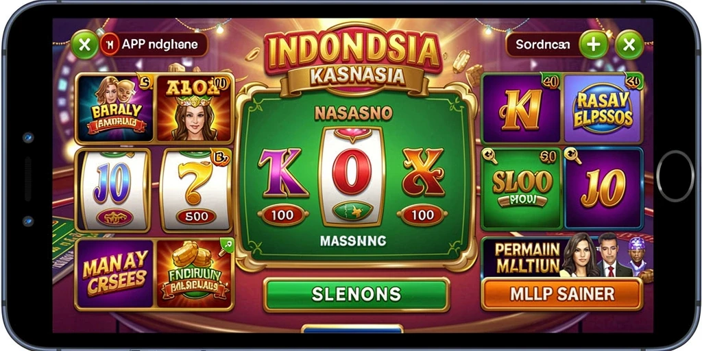 Screenshot menunjukkan antarmuka permainan slot yang menarik.