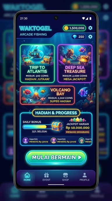 Pratinjau antarmuka waktogel — aplikasi APK resmi Android v3.1.7