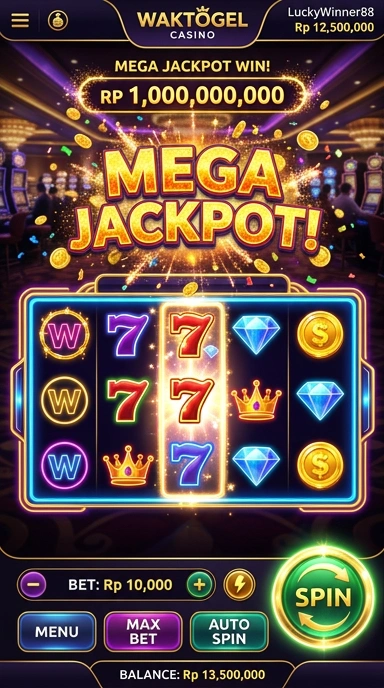 Galeri pratinjau visual waktogel build APK resmi terbaru